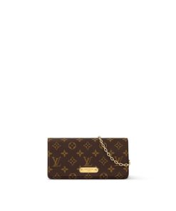 Donna Louis Vuitton Icone Monogram | Portafoglio Con Catenella Lily