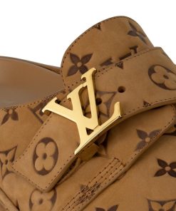 Uomo Louis Vuitton Sandali | Mule Lv Easy Beige