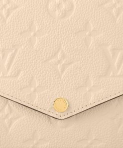 Donna Louis Vuitton Borse Con Catenella E Clutches | Pochette Felicie Crema