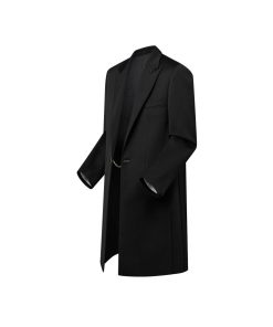 Donna Louis Vuitton Cappotti E Giacche | Cappotto In Stile Smoking Con Bottone Gioiello