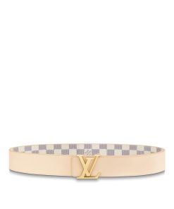 Donna Louis Vuitton Cinture | Cintura Lv Initiales 40 Mm Reversibile