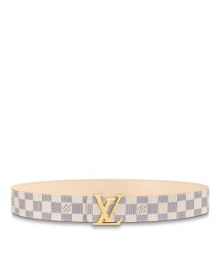 Donna Louis Vuitton Cinture | Cintura Lv Initiales 40 Mm Reversibile