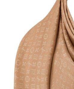 Donna Louis Vuitton Scialli E Stole | Scialle Evermore Caramel