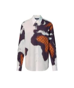 Uomo Louis Vuitton Camicie | Camicia A Maniche Lunghe In Cotone