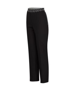 Donna Louis Vuitton Pantaloni | Pantaloni Dritti Con Fascia Elastica Con Motivo Monogram