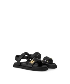 Donna Louis Vuitton Sandali E Espadrillas | Sandalo Basso Lv Sunset Nero