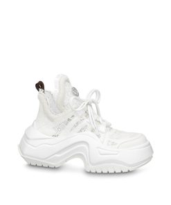 Donna Louis Vuitton Sneakers | Sneaker Con Plateau Lv Archlight 2.0 Bianco