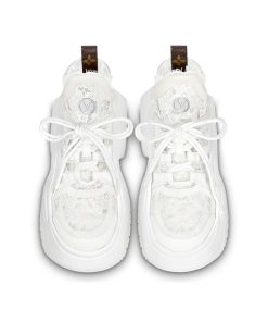 Donna Louis Vuitton Sneakers | Sneaker Con Plateau Lv Archlight 2.0 Bianco