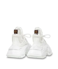 Donna Louis Vuitton Sneakers | Sneaker Con Plateau Lv Archlight 2.0 Bianco