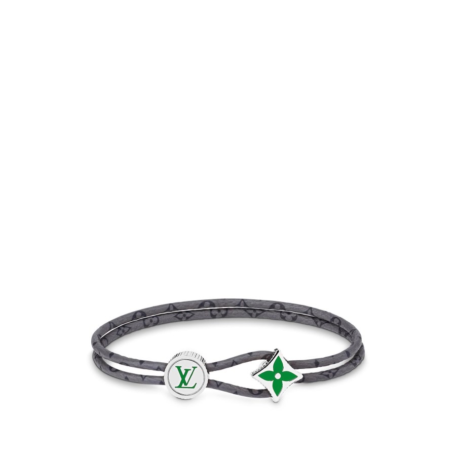 Uomo Louis Vuitton Bracciali | Bracciale Catch It Verde