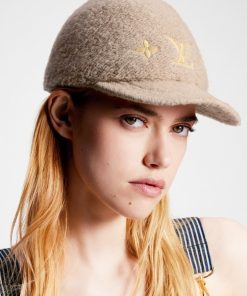 Donna Louis Vuitton Cappelli E Guanti | Cappello Woolgram Beige