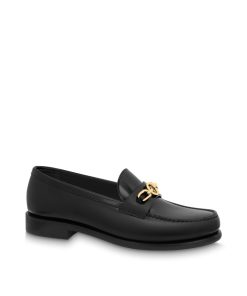 Donna Louis Vuitton Mocassini E Ballerine | Mocassino Basso Chess Nero