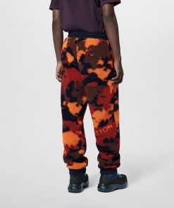 Uomo Louis Vuitton Pantaloni | Pantaloni Da Jogging In Felpa