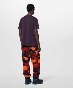 Uomo Louis Vuitton Pantaloni | Pantaloni Da Jogging In Felpa