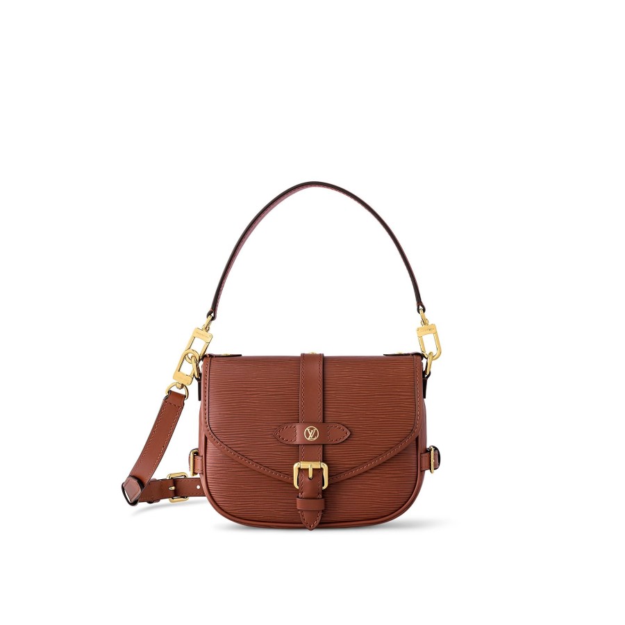 Donna Louis Vuitton Selezione Di Borse In Pelle | Borsa Saumur Bb Cognac