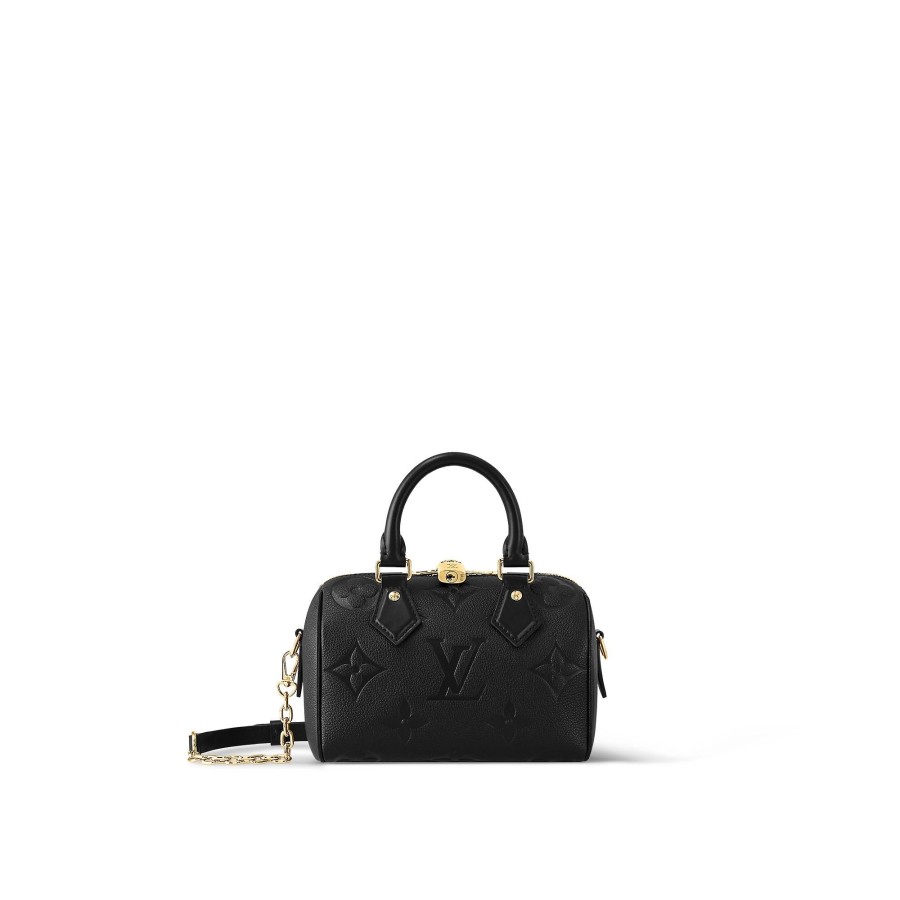 Donna Louis Vuitton Selezione Di Borse In Pelle | Speedy Bandouliere 20 Nero