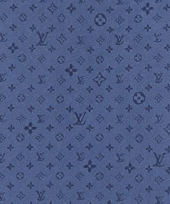 Uomo Louis Vuitton Cravatte E Fazzoletti Da Taschino | Cravatta Beyond Monogram Blu Marine