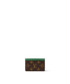 Uomo Louis Vuitton Portacarte E Custodie Per Passaporto | Porta Carte Di Credito Semplice Pm Verde