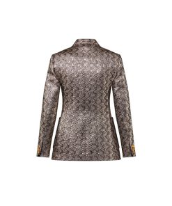 Donna Louis Vuitton Cappotti E Giacche | Blazer Bon Ton Con Motivo Monogram In Lurex