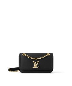 Donna Louis Vuitton Selezione Di Borse In Pelle | Borsa Mylockme Chain East West Nero