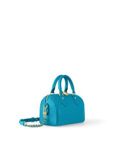 Donna Louis Vuitton Borse Con Catenella E Clutches | Speedy Bandouliere 20 Blu