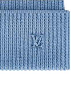 Uomo Louis Vuitton Cappelli E Guanti | Berretto Lv Ahead Bleu Ciel