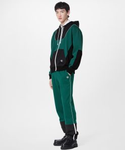 Uomo Louis Vuitton Pantaloni | Pantaloni Da Jogging Ibridi In Nylon