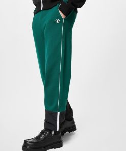 Uomo Louis Vuitton Pantaloni | Pantaloni Da Jogging Ibridi In Nylon