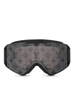 Donna Louis Vuitton Occhiali Da Sole | Maschera Da Sci Lv Nero