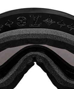 Donna Louis Vuitton Occhiali Da Sole | Maschera Da Sci Lv Nero