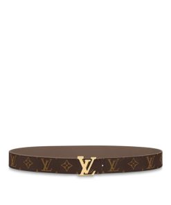 Donna Louis Vuitton Cinture | Cintura Lv Initiales 30 Mm Reversibile Mekong