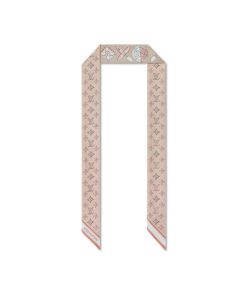 Donna Louis Vuitton Foulard In Seta E Bandeaux | Bandeau Louisette Bb Rose Gold