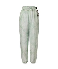 Donna Louis Vuitton Pantaloni | Pantaloni Da Jogging Con Coulisse E Motivo Monogram Cloud Etang