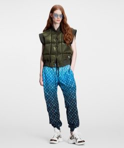 Donna Louis Vuitton Cappotti E Giacche | Bomber Imbottito E Smanicato In Nylon