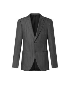 Uomo Louis Vuitton Blazer E Giacche | Giacca Monopetto Cut-Away Pont Neuf In Misto Lana