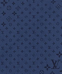 Uomo Louis Vuitton Cravatte E Fazzoletti Da Taschino | Cravatta Mixed Monogram Blu Marine