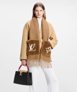 Donna Louis Vuitton Sciarpe | Foulard Lv Cosy Mink Fur Collection