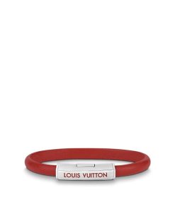 Uomo Louis Vuitton Bracciali | Bracciale Clip It Rosso