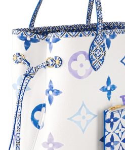 Donna Louis Vuitton Totes | Neverfull Mm Blu