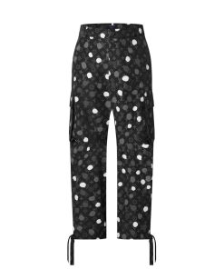 Uomo Louis Vuitton Pantaloni | Lv X Yk Pantaloni Cargo Con Motivo Monogram E Motivo Painted Dots