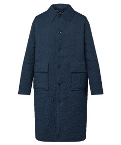 Uomo Louis Vuitton Capispalla E Cappotti | Cappotto Leggermente Imbottito Con Motivo Grafico