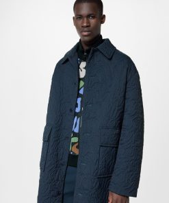 Uomo Louis Vuitton Capispalla E Cappotti | Cappotto Leggermente Imbottito Con Motivo Grafico