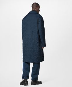 Uomo Louis Vuitton Capispalla E Cappotti | Cappotto Leggermente Imbottito Con Motivo Grafico