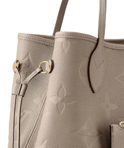 Donna Louis Vuitton Selezione Di Borse In Pelle | Neverfull Mm Grigio Tortora