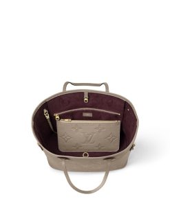 Donna Louis Vuitton Selezione Di Borse In Pelle | Neverfull Mm Grigio Tortora