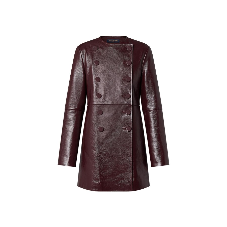 Donna Louis Vuitton Cappotti E Giacche | Cappotto In Pelle