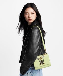 Donna Louis Vuitton Borse Con Catenella E Clutches | Twist Pm Vert Noto