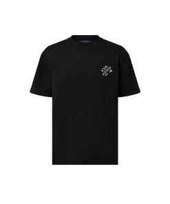 Uomo Louis Vuitton Maglieria E Felpe | T-Shirt Con Firma Noir