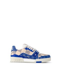 Uomo Louis Vuitton Sneakers | Sneaker Lv Trainer Blu