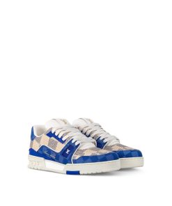 Uomo Louis Vuitton Sneakers | Sneaker Lv Trainer Blu